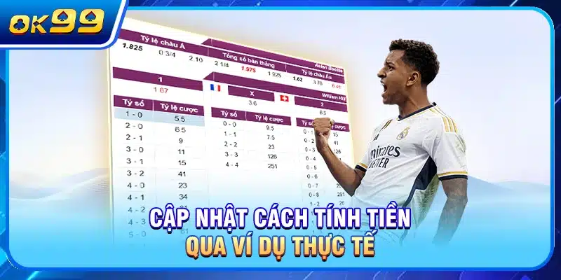 Cập nhật cách tính tiền qua ví dụ thực tế