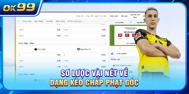 Sơ lược vài nét về dạng kèo chấp phạt góc