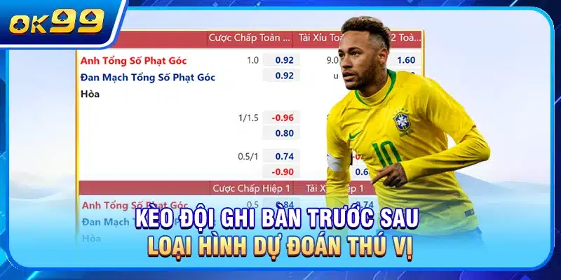 Kèo Đội Ghi Bàn Trước Sau