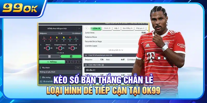 Kèo Số Bàn Thắng Chẵn Lẻ