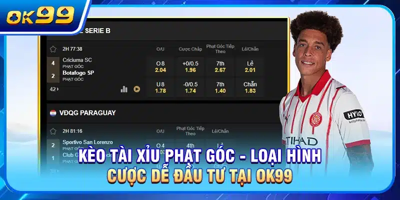 Kèo Tài Xỉu Phạt Góc
