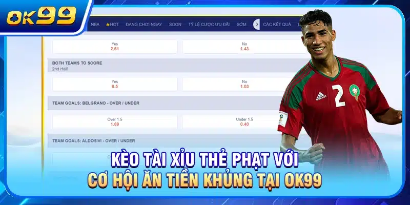 Kèo Tài Xỉu Thẻ Phạt